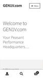 Mobile Screenshot of gen1v.com