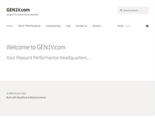 Tablet Screenshot of gen1v.com